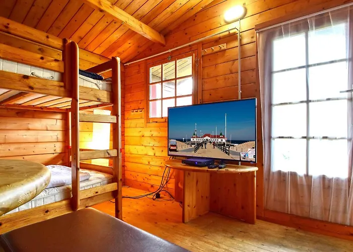 Kaiserbad-ahlbeck-rustikales-holzhaus-strandbude Vakantiehuis Heringsdorf (Usedom)